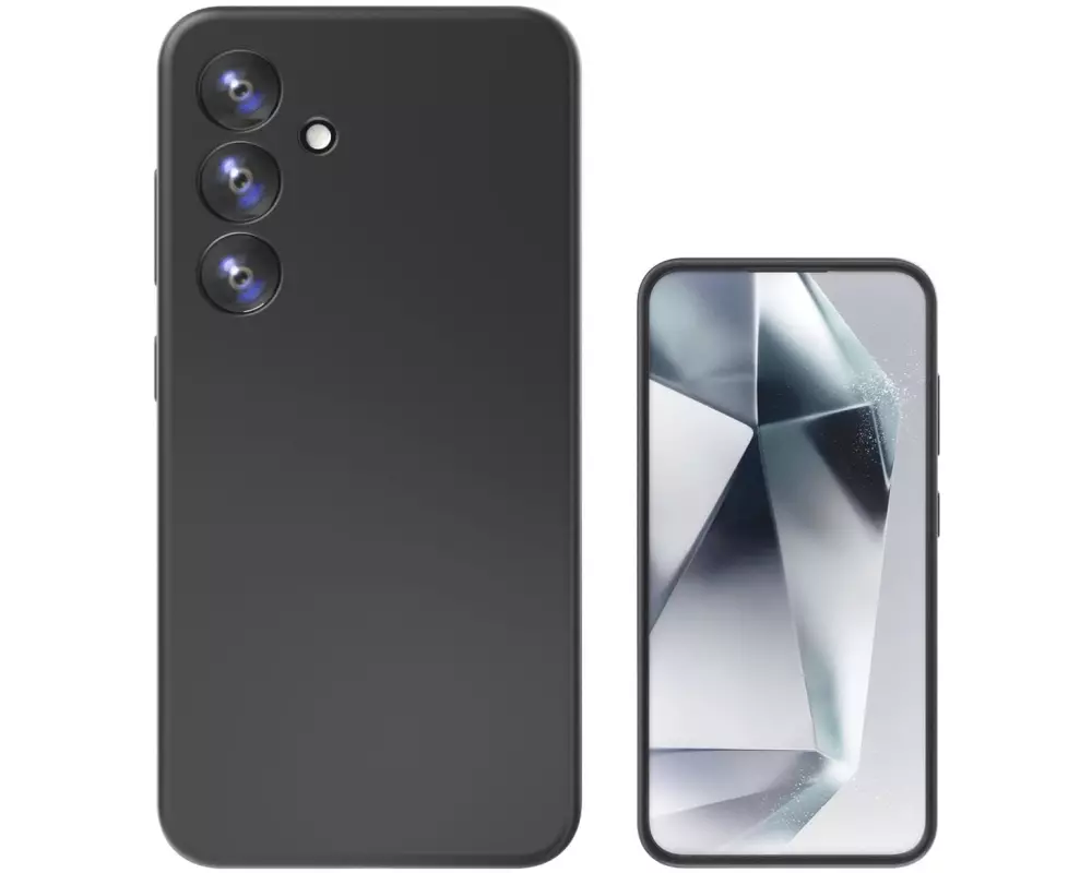 4smarts Silikon Case Cupertino für Galaxy S24+ Qi2-kompatibel