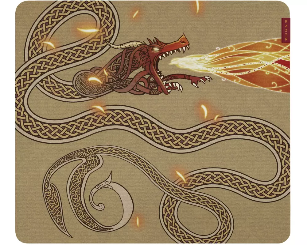 Razer Gaming-Mausmatte Gigantus V2 CS2 Edition Rot/Orange/Gold