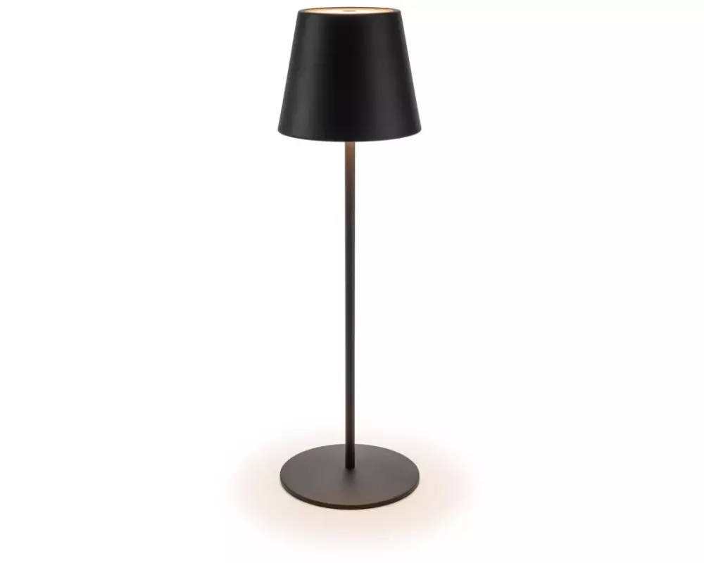 STT Tischleuchte Motion Luna, 23 LEDs, 38 cm, Schwarz