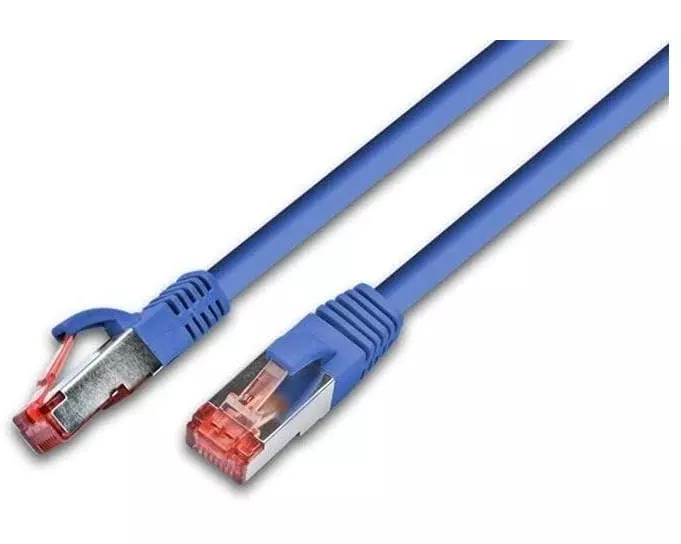 Wirewin Patchkabel RJ-45 - RJ-45, Cat 6, S/FTP, 25 m, Blau