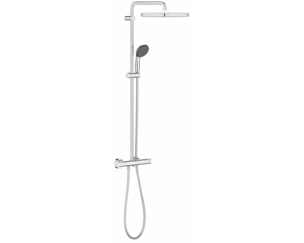 GROHE Duschsystem Vitalio Start System 250 Cube Thermostat