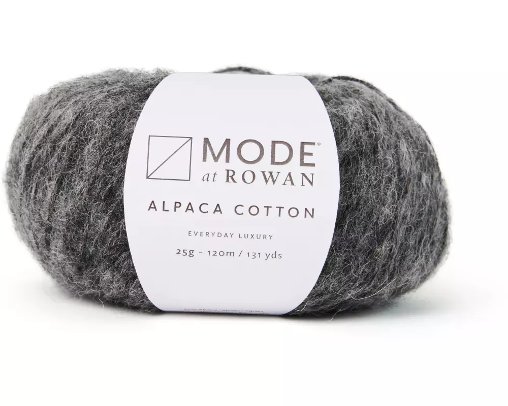 Mode at Rowan Wolle Alpaca Cotton 25 g, 120 m, Grau