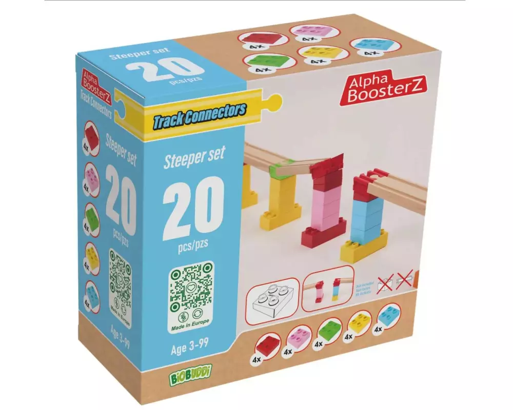 AlphaBoosterz TrackConnectors – Steeper Set