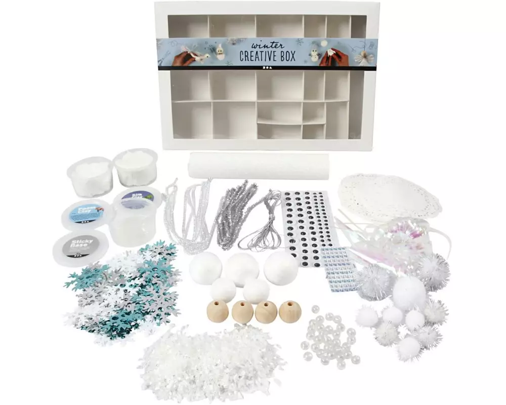Creativ Company Bastelset Weihnachten 16-teilig