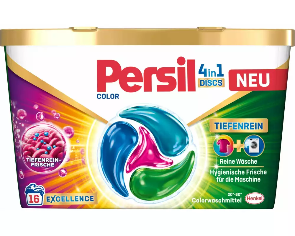 Persil Waschmittel Kapseln Color Discs 16 WG, 272g