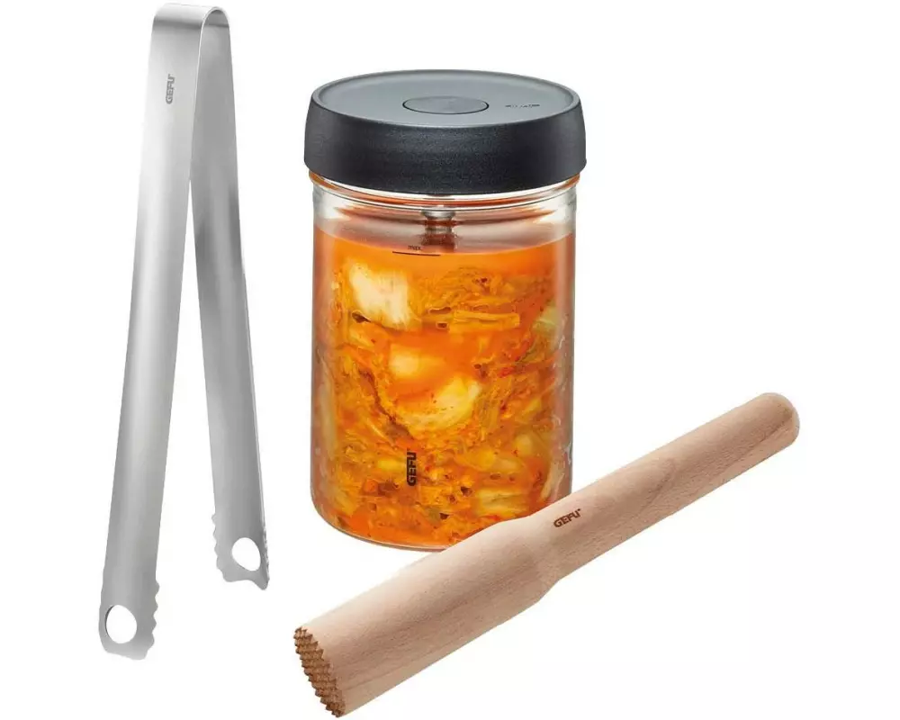 GEFU Fermentationsglas NATIVO 4-teilig, 1 L