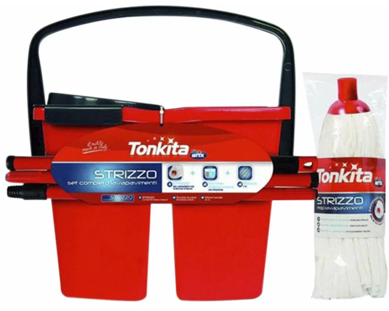 Tonkita Strizzo komplettes Bodenreinigungsset