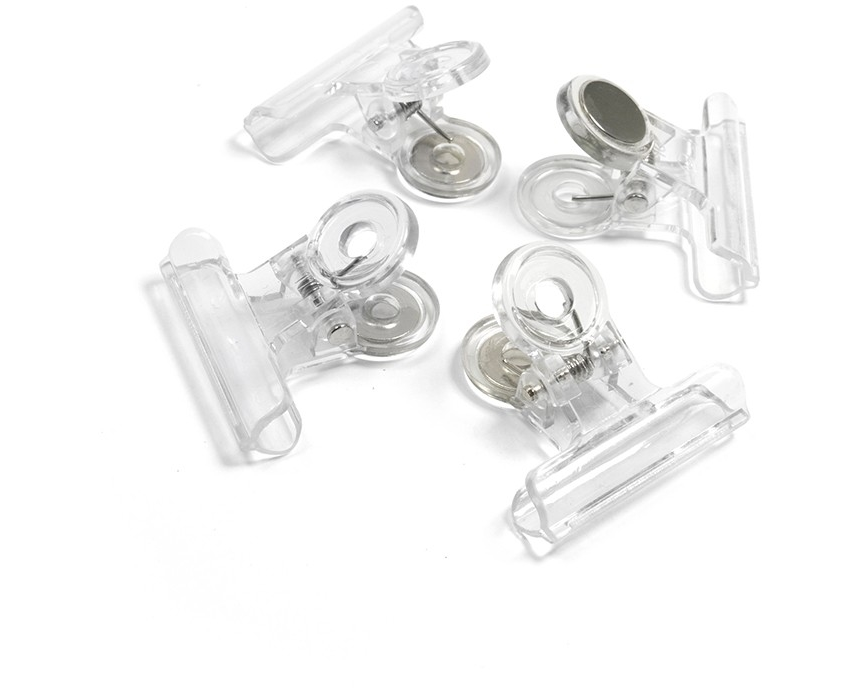 TRENDFORM Magnet-Clip GRAFFA FW4003 4er Set transparent