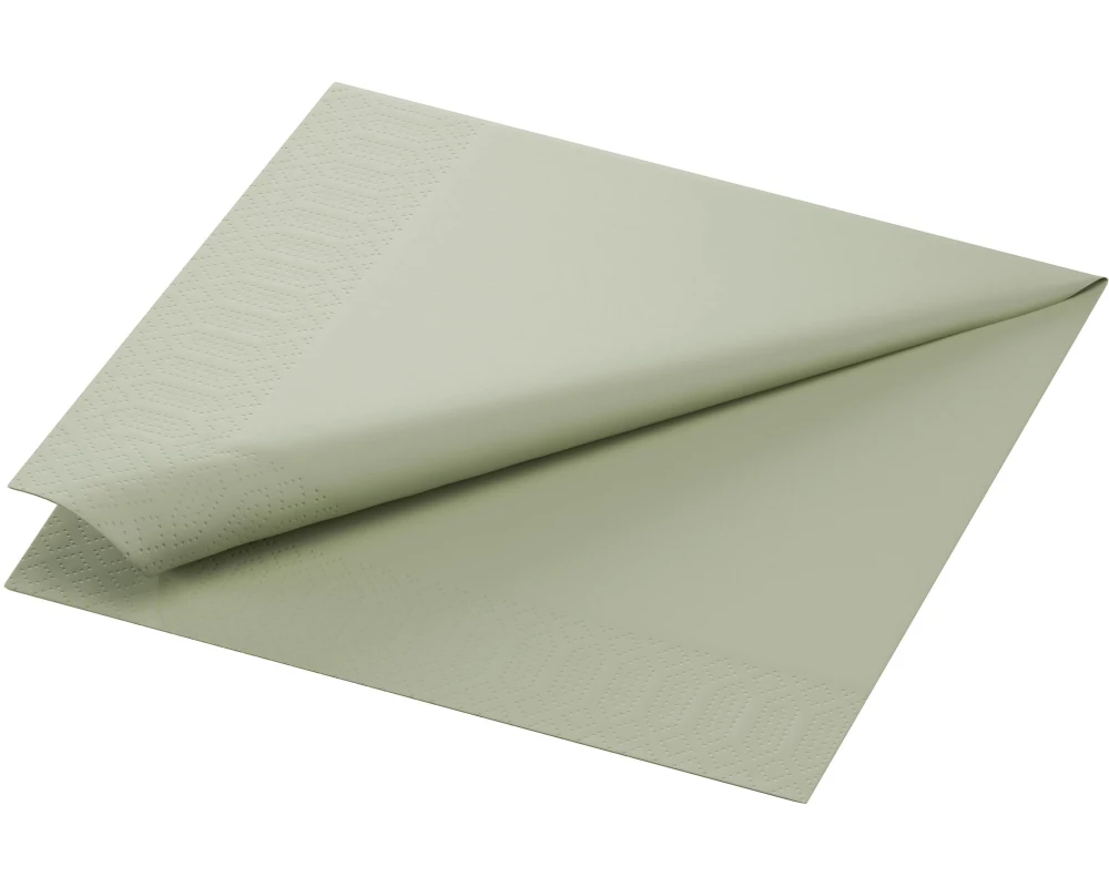 Duni Papierservietten 40 cm x 40 cm, 250 Stück, Pistache
