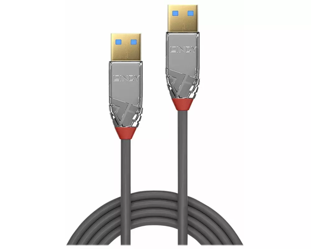 LINDY Cromo Line USB Cable, USB 3.1, USB/A-USB/A M-M, 3m