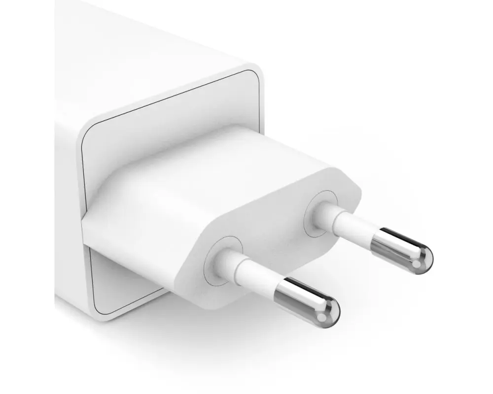 Hama Ladegerät Mini, 2x USB-C, PD/QC, 35W, 1 m, weiss