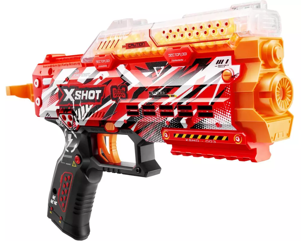 X-Shot Hyper Gel Stinger Blaster mit Gel-Kugeln – EN71 Series 1