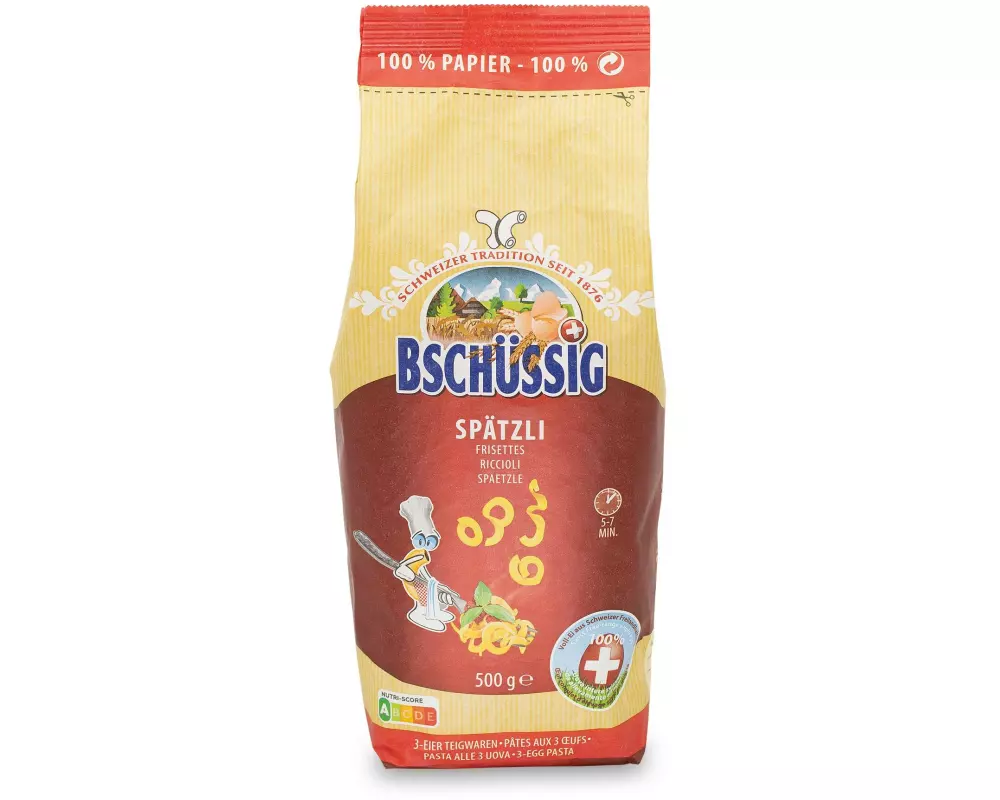 Bschüssig Teigwaren  Spätzli 500 g