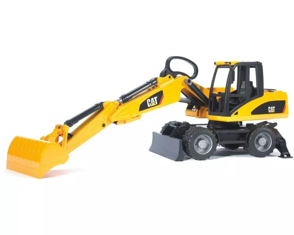Bruder Spielwaren Baustellenfahrzeug CAT Mobilbagger