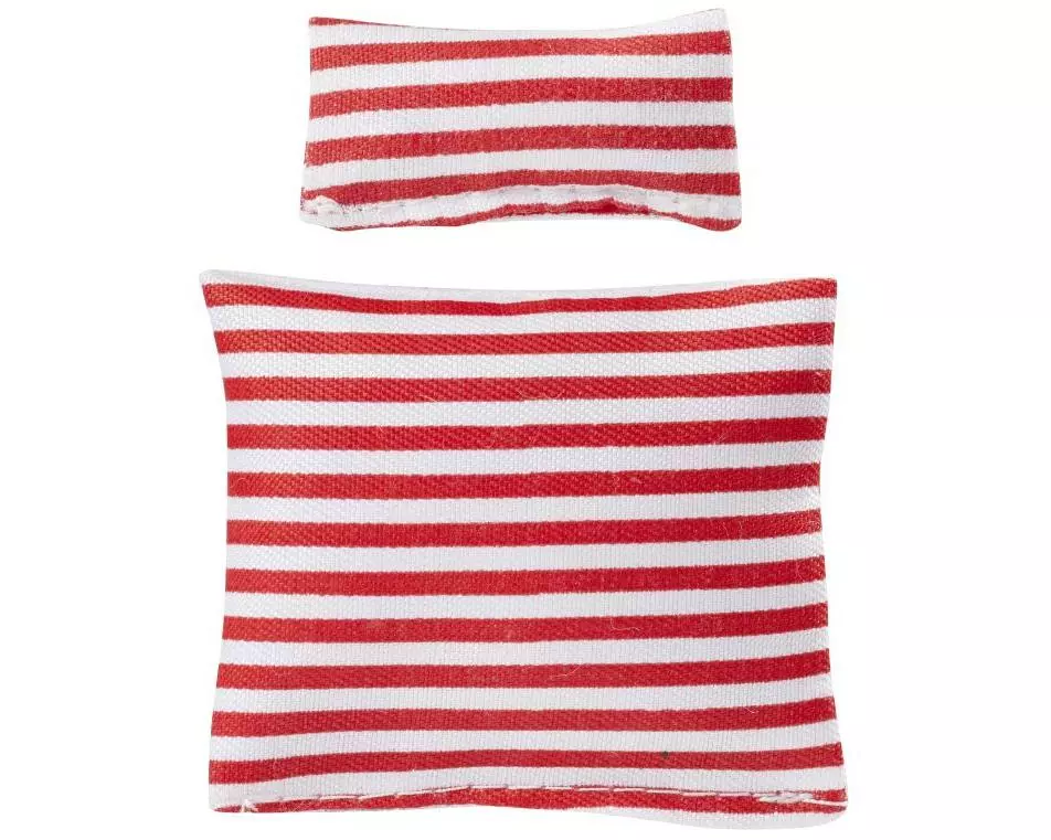 HobbyFun Mini-Utensilien Bettdecke mit Kissen