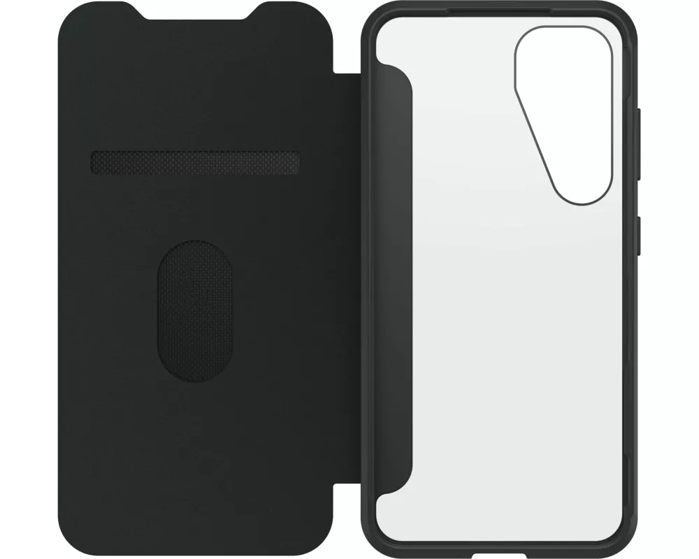 Otterbox Back Cover React Folio Galaxy S25 Transparent Schwarz