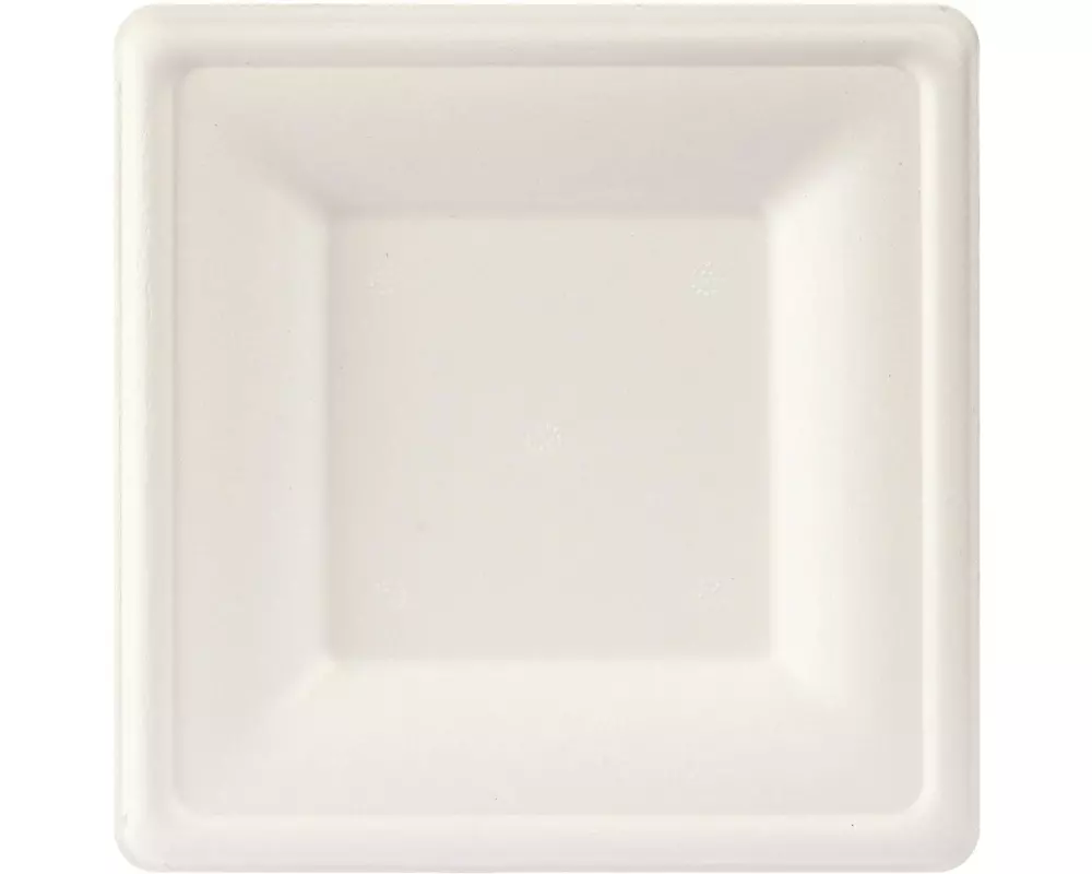 Duni Einwegteller 16 x 16 cm 50 Stück, Weiss