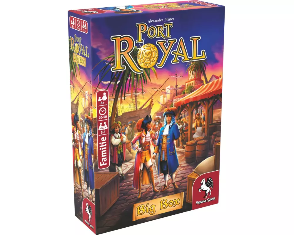 Pegasus Spiele Familienspiel Port Royal Big Box