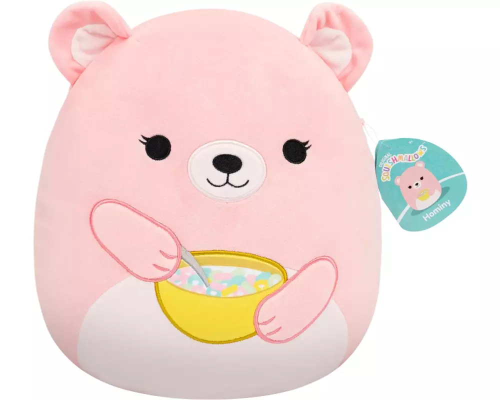 Squishmallows Kuscheltier Squishmallows Hominy Pfirsichbär 30 cm