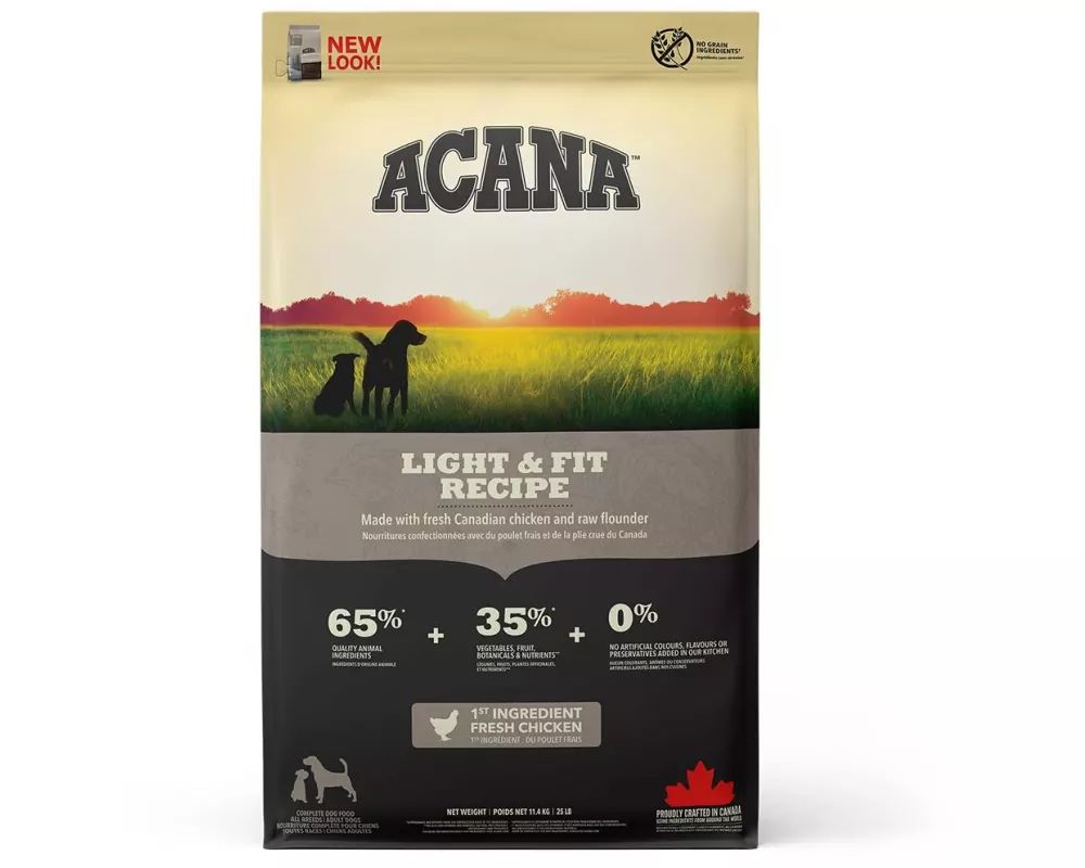 Acana Trockenfutter Light & Fit Recipe, 11.4 kg