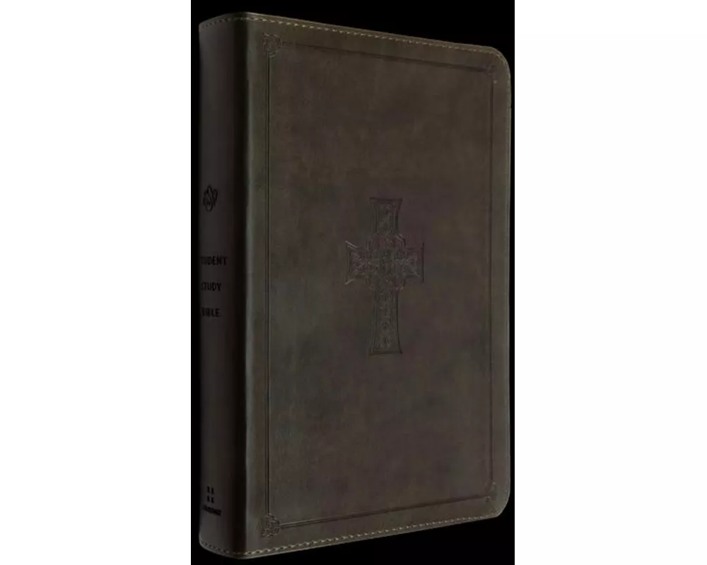 ESV Student Study Bible (Trutone, Olive, Celtic Cross Design)