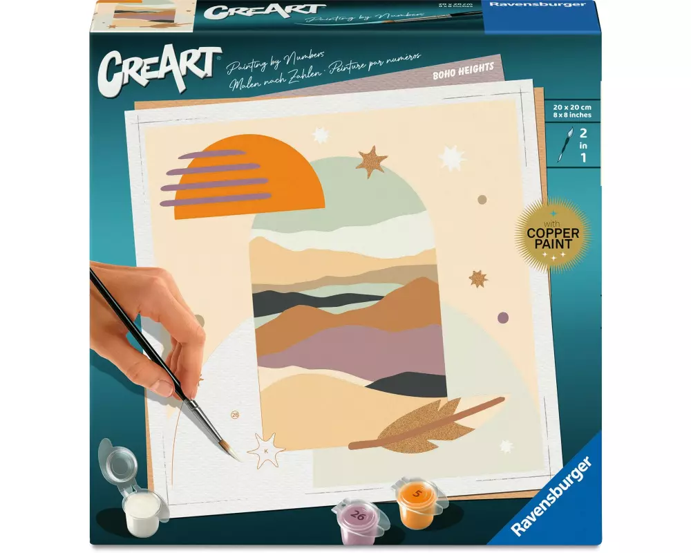 Ravensburger Malset CreArt Boho Mehrfarbig