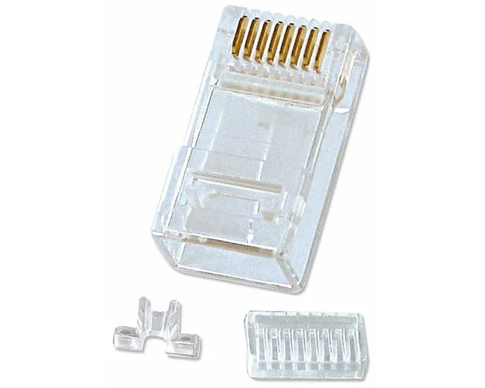 LINDY RJ45 Male Connector, 8 Pin UTP CAT6, Pack of 10