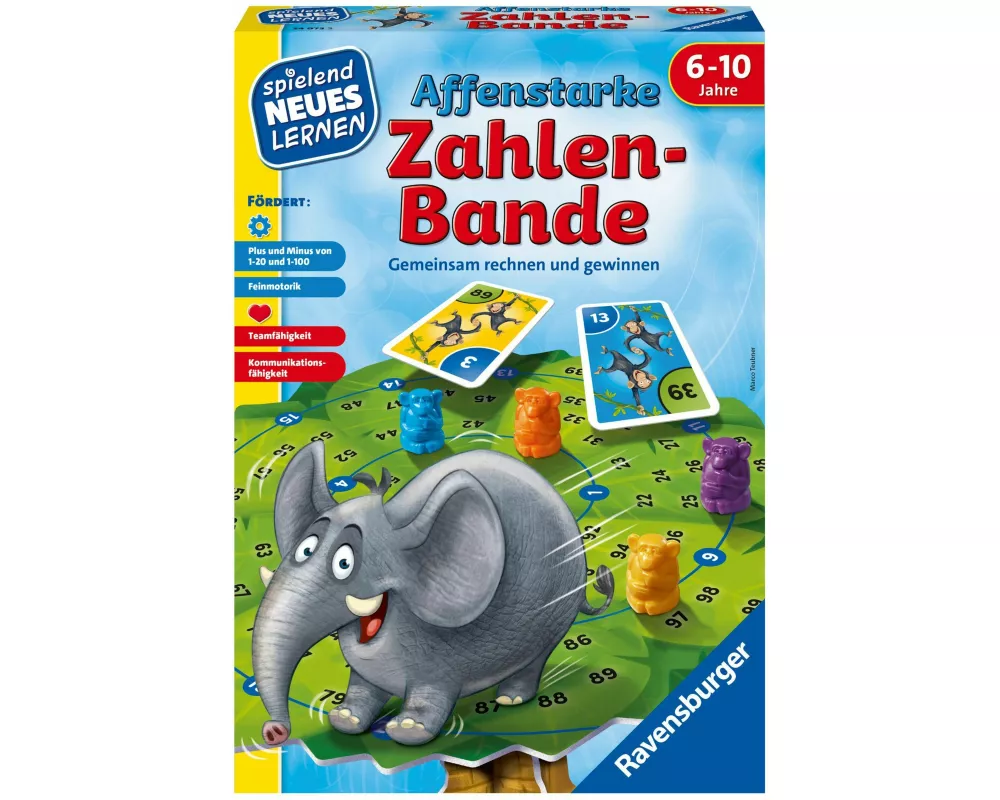 Affenstarke Zahlen-Bande - Kinderspiel ab 6 Jahre
