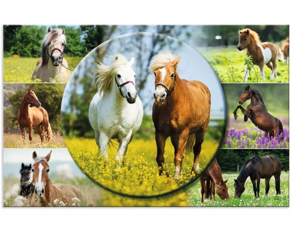 HERMA Schreibunterlage Pferdewiese 55 x 35 cm