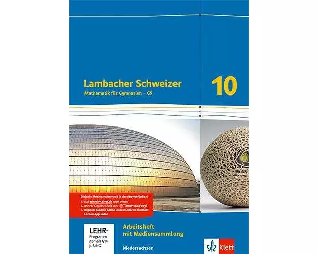 Lambacher Schweizer - Ausgabe für Niedersachsen G9 / Arbeitsheft plus Lösungsheft und Lernsoftware 10. Schuljahr