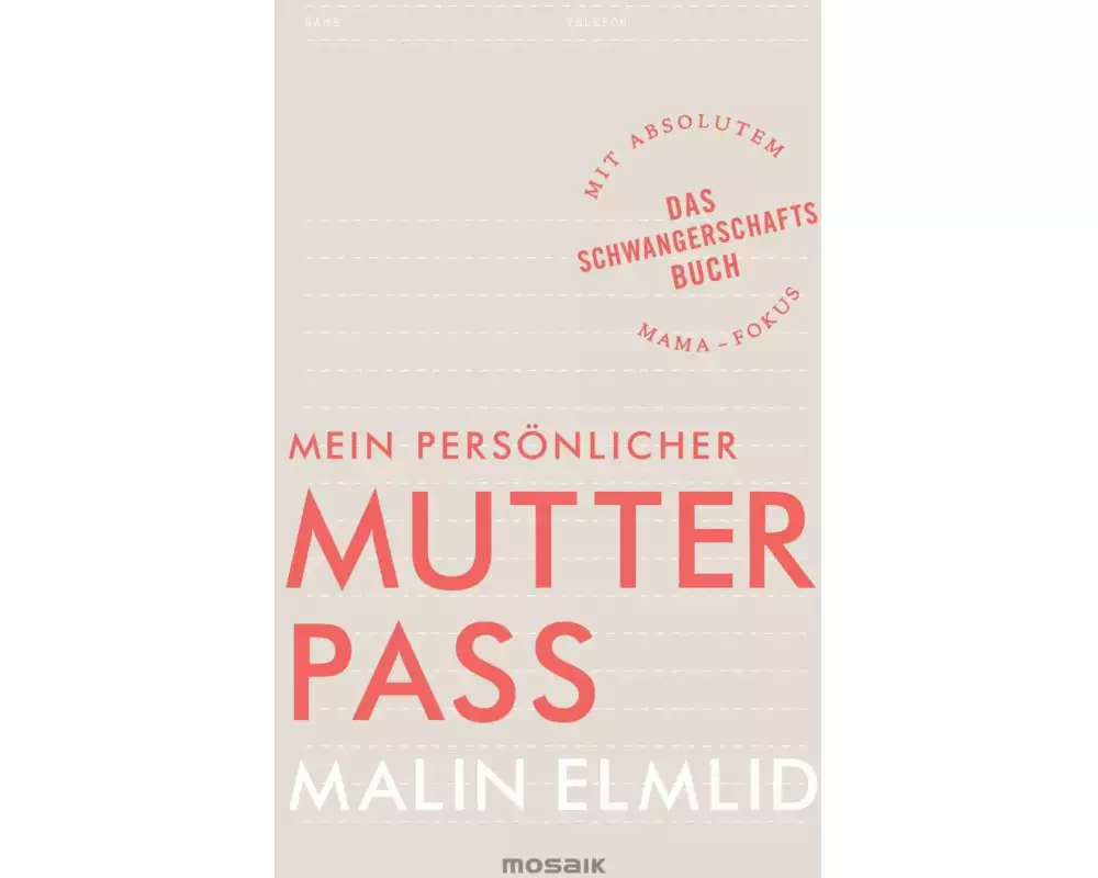 Mein persönlicher Mutterpass