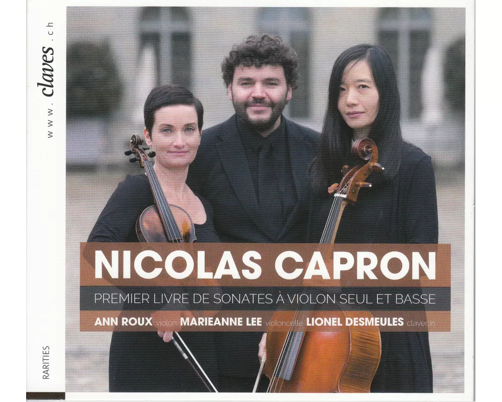 Premier livre de sonates a violon seul et basse