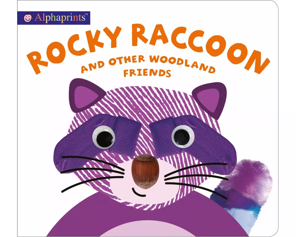 Alphaprints: Rocky Raccoon and other woodland friends