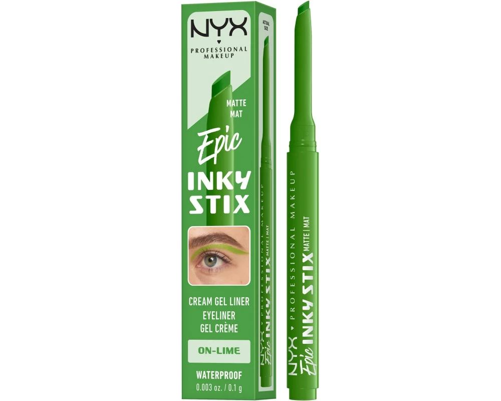 NYX Professional Makeup Eyeliner Epic Inky Stix 12 On-Lime