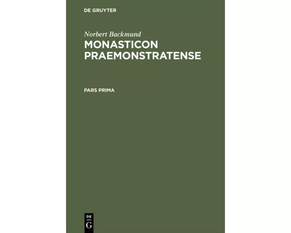 Monasticon Praemonstratense