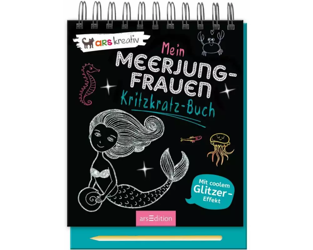 Mein Meerjungfrauen-Kritzkratz-Buch