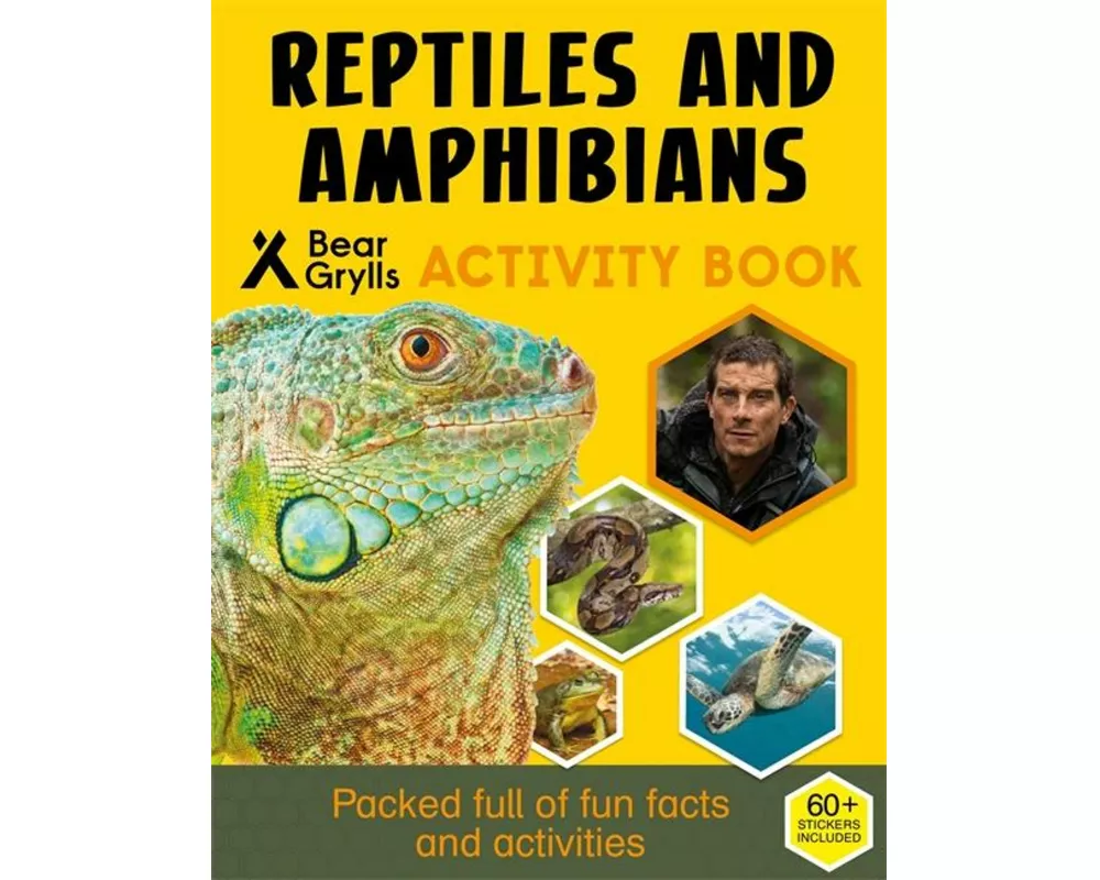 Bear Grylls Sticker Activity: Reptiles & Amphibians