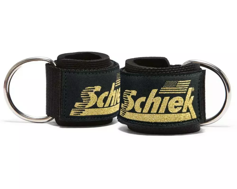 Schiek Sports Fussgelenkriemen Schwarz-Gold