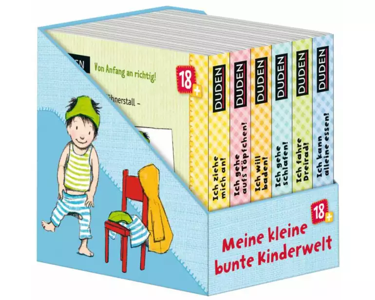 Duden 18+: Meine kleine bunte Kinderwelt (Würfel)
