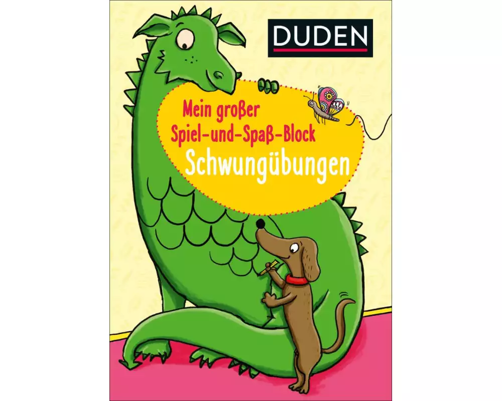 Duden: Mein großer Spiel-und Spaßblock: Schwungübungen