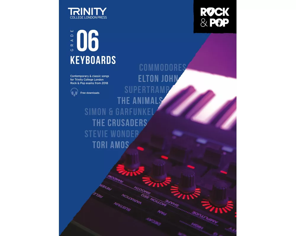 Trinity College London Rock & Pop 2018 Keyboards Grade 6