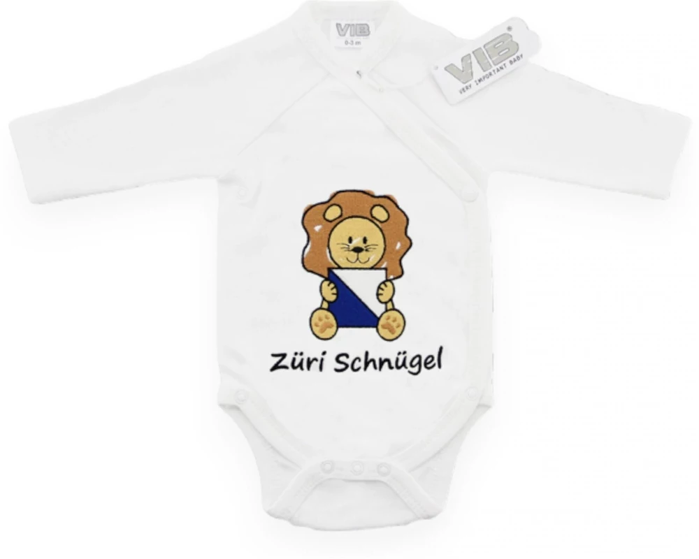 Very Important Baby Body Züri Schnügel Weiss