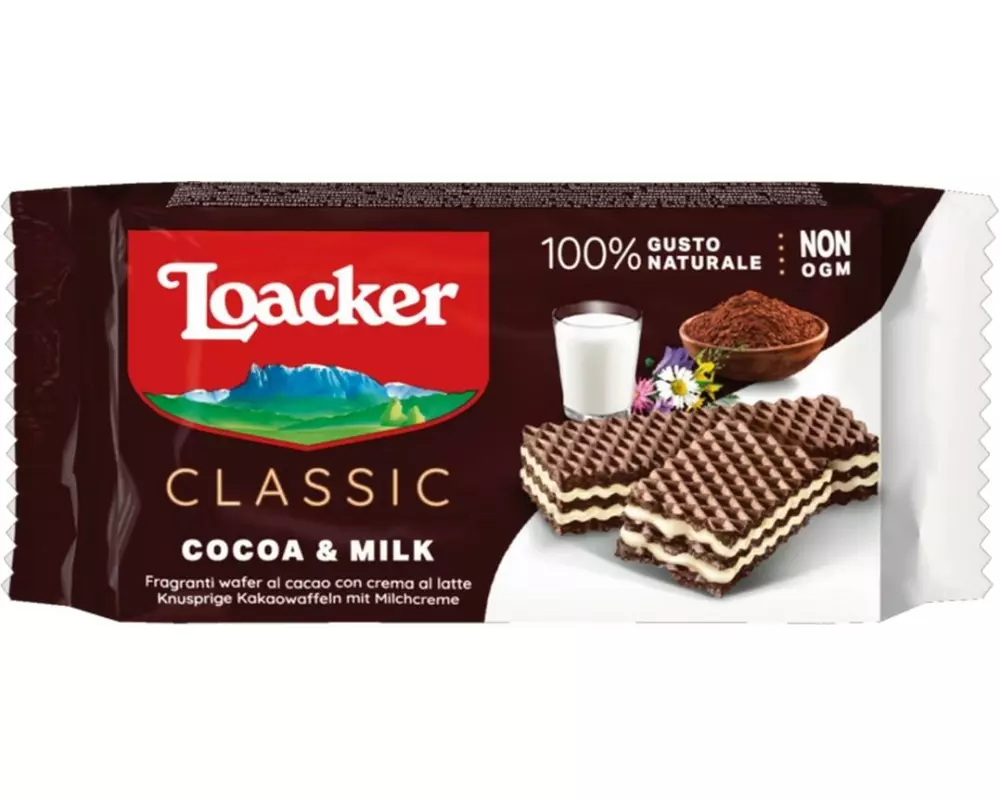 Loacker Guetzli Kakao- & Milchwaffeln 1125 g