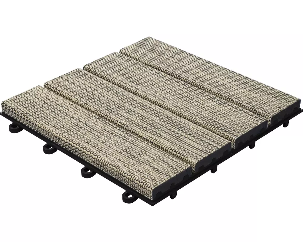 Florco Balkon-& Terrassenplatten Tex, Beige, 6 Stk.