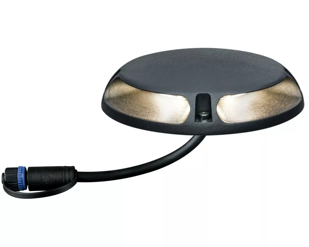Paulmann Bodenleuchte Plug & Shine 180° 3000 K, befahrbar