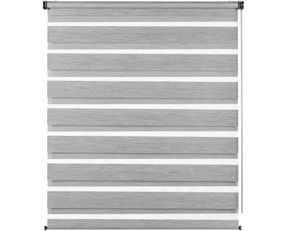 Gardinia Doppelrollo De Luxe 50 x 180 cm, Grau