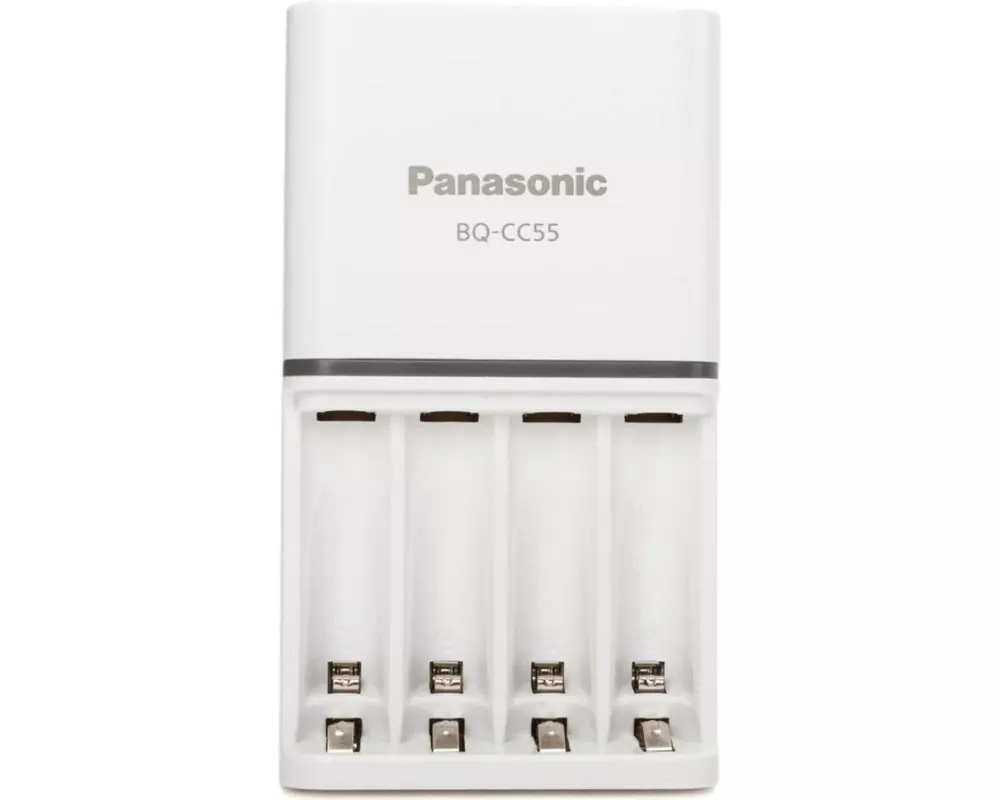 Panasonic Ladegerät eneloop Pro BQ-CC55 + 4x AA 2000 mAh
