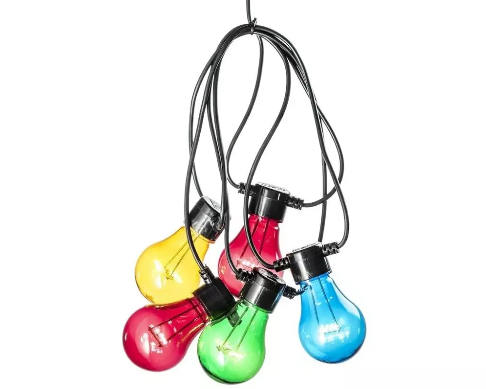 Konstsmide Lichterkette LED Party Lichterkette - Bunt