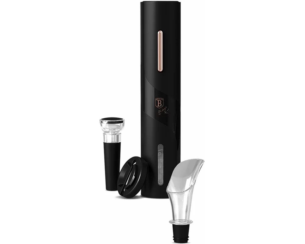 Berlinger Haus Weinöffner Set elektro black- rose gold
