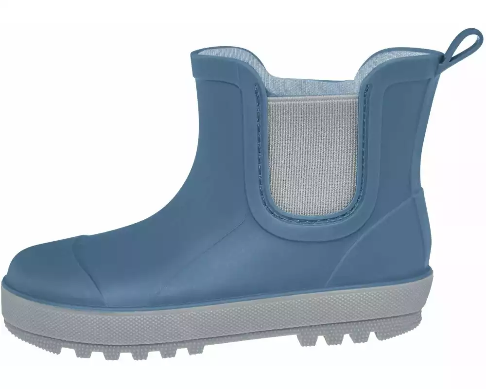 Playshoes Regenstiefel Halbschaft uni Gr. 28, Marineblau